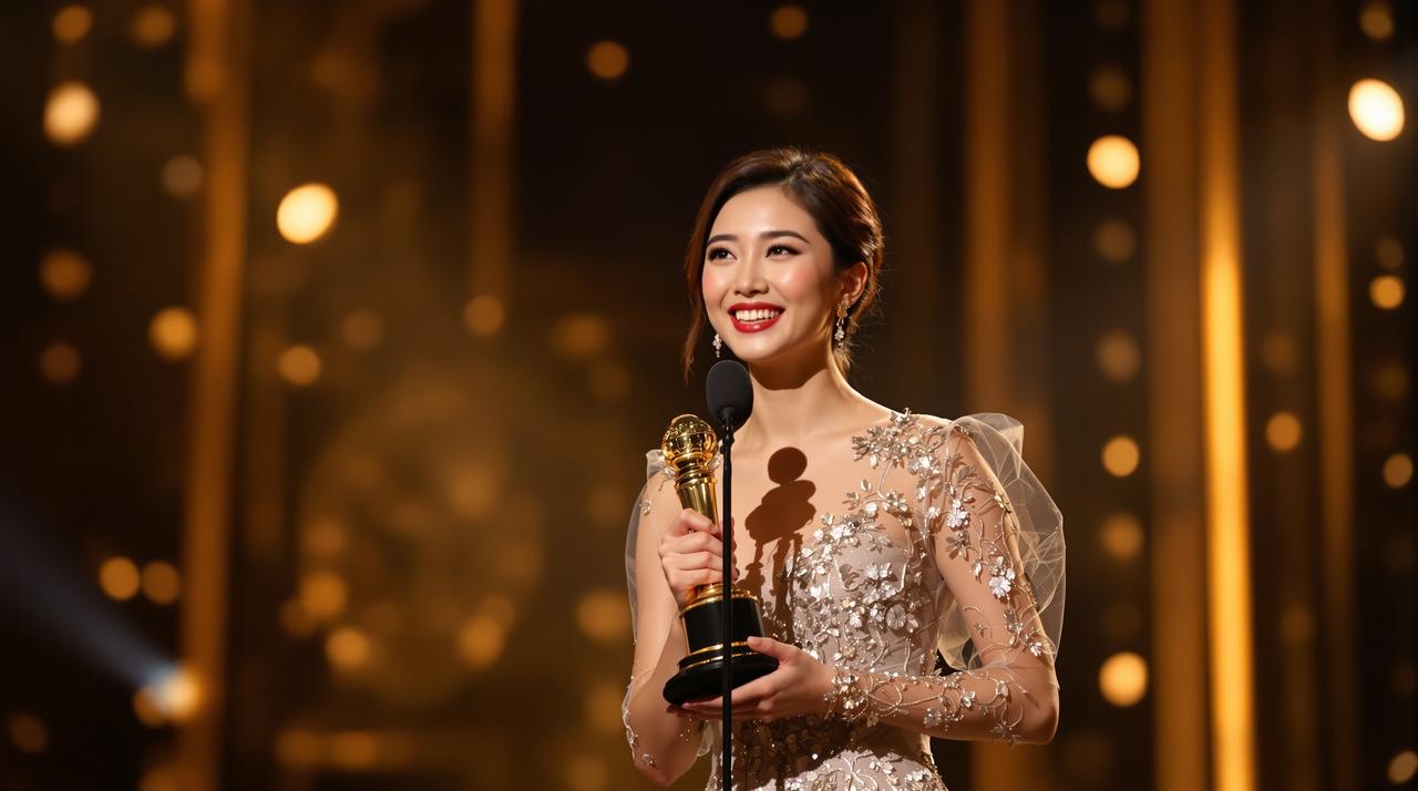 新生代演员陈思琪荣获第十届亚洲电影大奖最佳新人